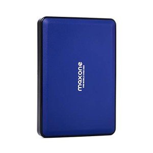 Maxone 160GB Portable External Hard Drive - Blue