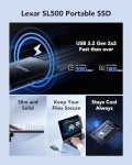 Lexar SL500 2TB Portable External SSD
