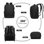 Kono 17.3" Gaming Laptop Backpack - Black