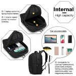 Kono 17.3" Gaming Laptop Backpack - Black