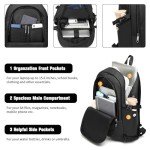 Kono Anti-Theft Gaming Laptop Backpack with USB