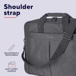 Primo 16-Inch Padded Gaming Laptop Bag - Black