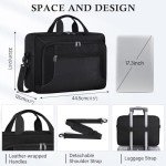 RAINSMORE Water-Repellent Laptop Bag for 17.3" Laptops