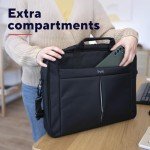 Primo 16-Inch Padded Gaming Laptop Bag - Black