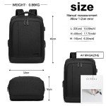 Kono 17.3" Gaming Laptop Backpack - Black