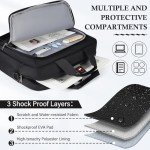 RAINSMORE Water-Repellent Laptop Bag for 17.3" Laptops