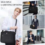 RAINSMORE Water-Repellent Laptop Bag for 17.3" Laptops