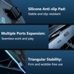 RGB Gaming Laptop Cooling Pad with Turbo Fans