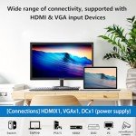 Bnztruk 22" FHD 1080p Gaming Monitor with VESA Mount