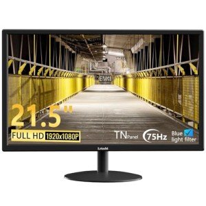 21.5" FHD 75Hz Gaming Monitor with VESA Mount