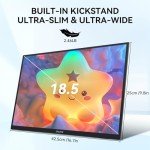18.5" FHD 120Hz Portable Gaming Monitor