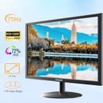 21.5" FHD 75Hz Gaming Monitor with VESA Mount