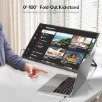 22" Portable 2K Gaming Monitor with Kickstand