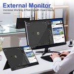 15.6" Full HD Portable Gaming Monitor with Speakers