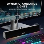 RGB Gaming Speakers for PC and Laptops