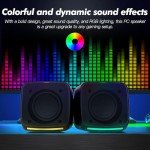 RGB USB Speakers for Laptops & Smartphones