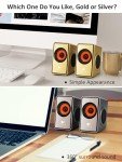 Mini USB PC Speakers with Enhanced Bass Sound