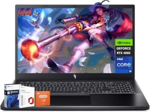 Acer Nitro V 15 Gaming Laptop with Accessories