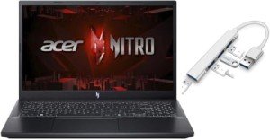 Acer Nitro 15.6" FHD Gaming Laptop Bundle