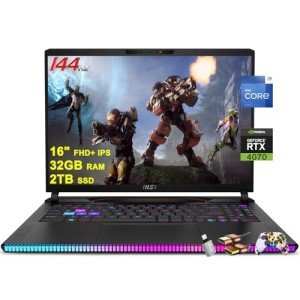 MSI Raider GE68HX Gaming Laptop with RTX 4070