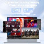 FUNYET 16-inch Gaming Laptop with 16GB RAM