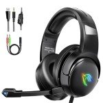 YINSAN RGB Gaming Headset with Noise Cancelling Mic