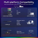 YINSAN RGB Gaming Headset with Noise Cancelling Mic