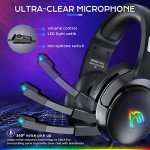 YINSAN RGB Gaming Headset with Noise Cancelling Mic