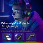 YINSAN RGB Gaming Headset with Noise Cancelling Mic