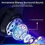 YINSAN RGB Gaming Headset with Noise Cancelling Mic