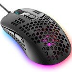 KUIYN 383 Ultralight RGB Wired Gaming Mouse