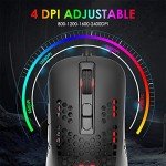 KUIYN 383 Ultralight RGB Wired Gaming Mouse