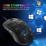 KUIYN 383 Ultralight RGB Wired Gaming Mouse