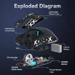 Attack Shark X11 Wireless Gaming Mouse with Dock