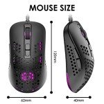 KUIYN 383 Ultralight RGB Wired Gaming Mouse
