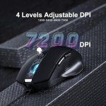 Uineer Ergonomic Wired Gaming Mouse - 7200 DPI