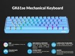 Geeky GK61 SE 60% Mechanical Gaming Keyboard