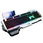 RedThunder K900 V2 RGB Gaming Keyboard with Wrist Rest