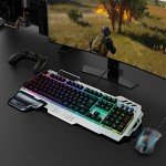 RedThunder K900 V2 RGB Gaming Keyboard with Wrist Rest
