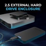 SABRENT Tool-Free 2.5" SSD Enclosure with USB Cable