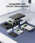 ORICO USB-C Hard Drive Enclosure for 3.5" Drives