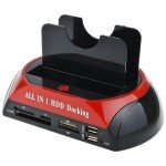 Dual Bay Hard Drive Dock with Offline Clone