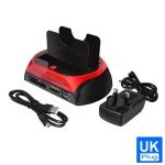 Dual Bay Hard Drive Dock with Offline Clone