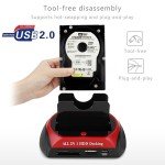 Dual Bay Hard Drive Dock with Offline Clone