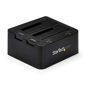 Dual-Bay USB 3.0 Hard Drive Docking Station