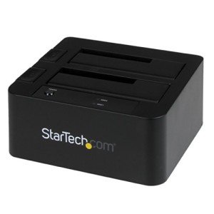Dual-Bay USB 3.0/eSATA Hard Drive Dock