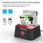 WAVLINK Dual-Bay USB 3.0 Hard Drive Dock