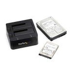Dual-Bay USB 3.0 Hard Drive Docking Station