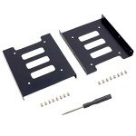 2.5 to 3.5 HDD SSD Adapter Bracket (2 Pack)