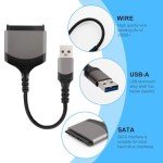USB to SATA Adapter for Fast Hard Drive Transfer